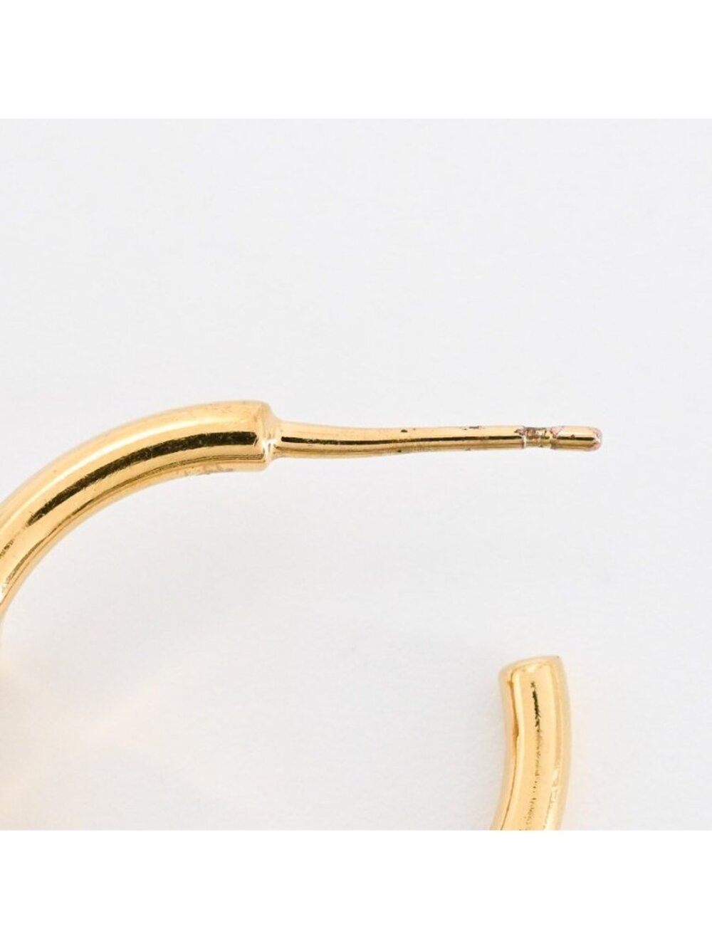 Celine Earrings Triomphe Asymmetric Hoop - Picture 7 of 8